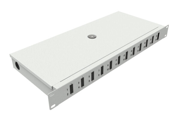 Cassetto Ottico 19″ 12 porte SC-Duplex
